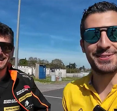 Valerio Nebuloni, una giornata in pista